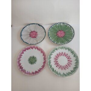 Rare Marie Daâge’ Paris 4 Limoges Dinner Plates - Hand-painted Beautiful Colors
